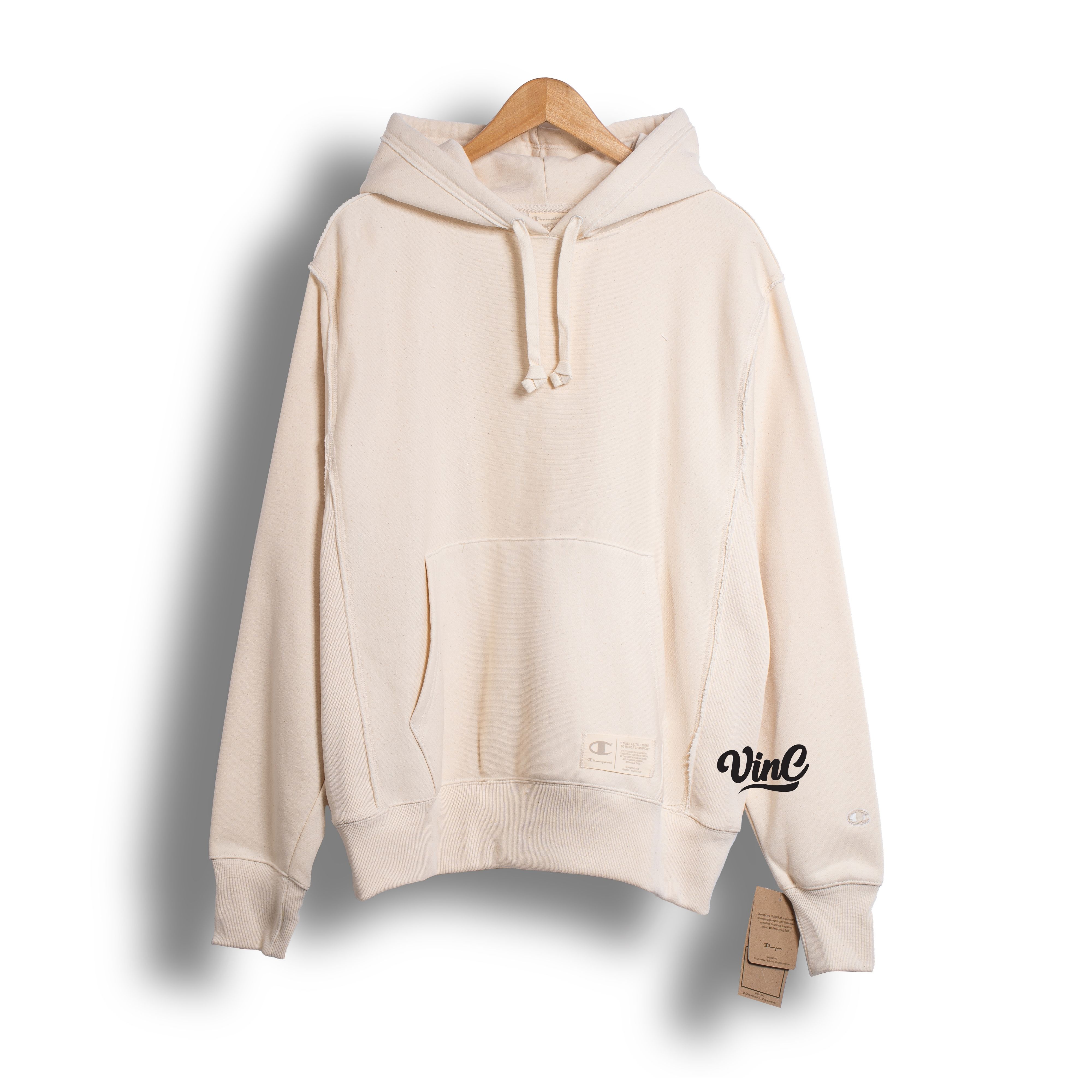 Áo Hoodie Champion Natural State Reverse Weave - Natural