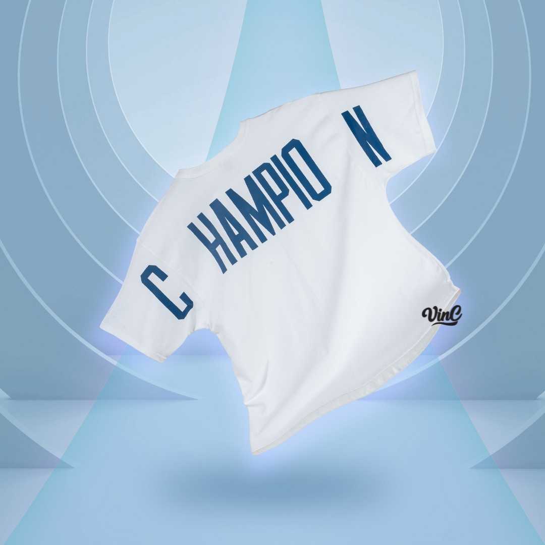 Champion Heritage Big Logo Custome - White